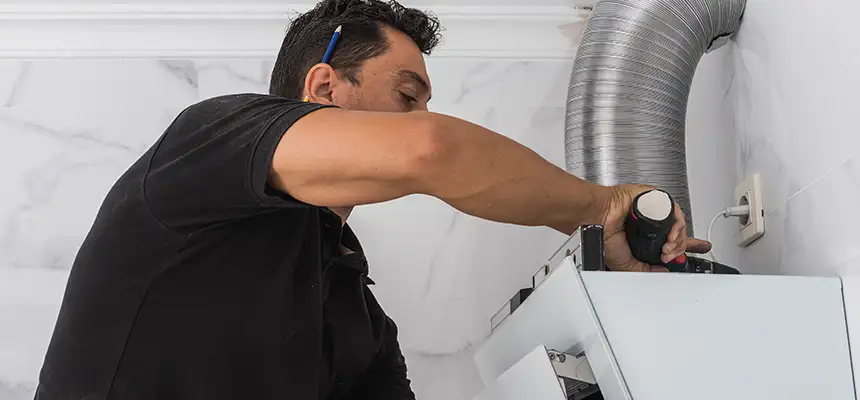 Precision In-wall Dryer Vent Cleaning & Rerouting Corrections in Los Altos, CA